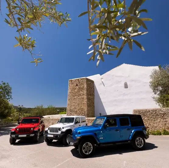 Alquiler de coches en Ibiza - Jeep Wrangler