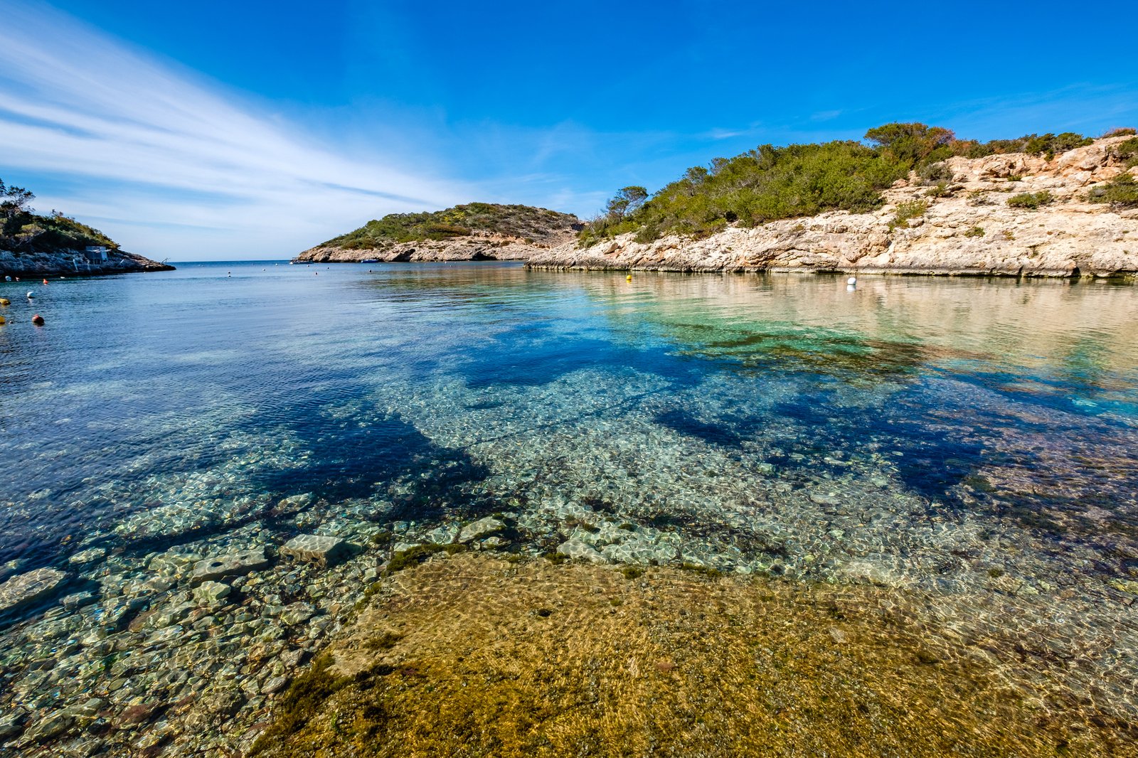 Cala Portinatx en Ibiza