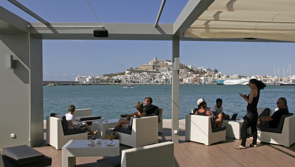 2 Restaurantes en Ibiza ciudad con unas vistas espectaculares
