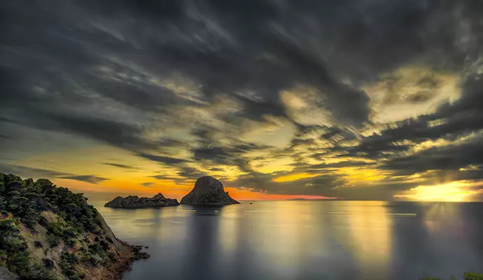 Ibiza con mal tiempo: rutas alternativas en coche